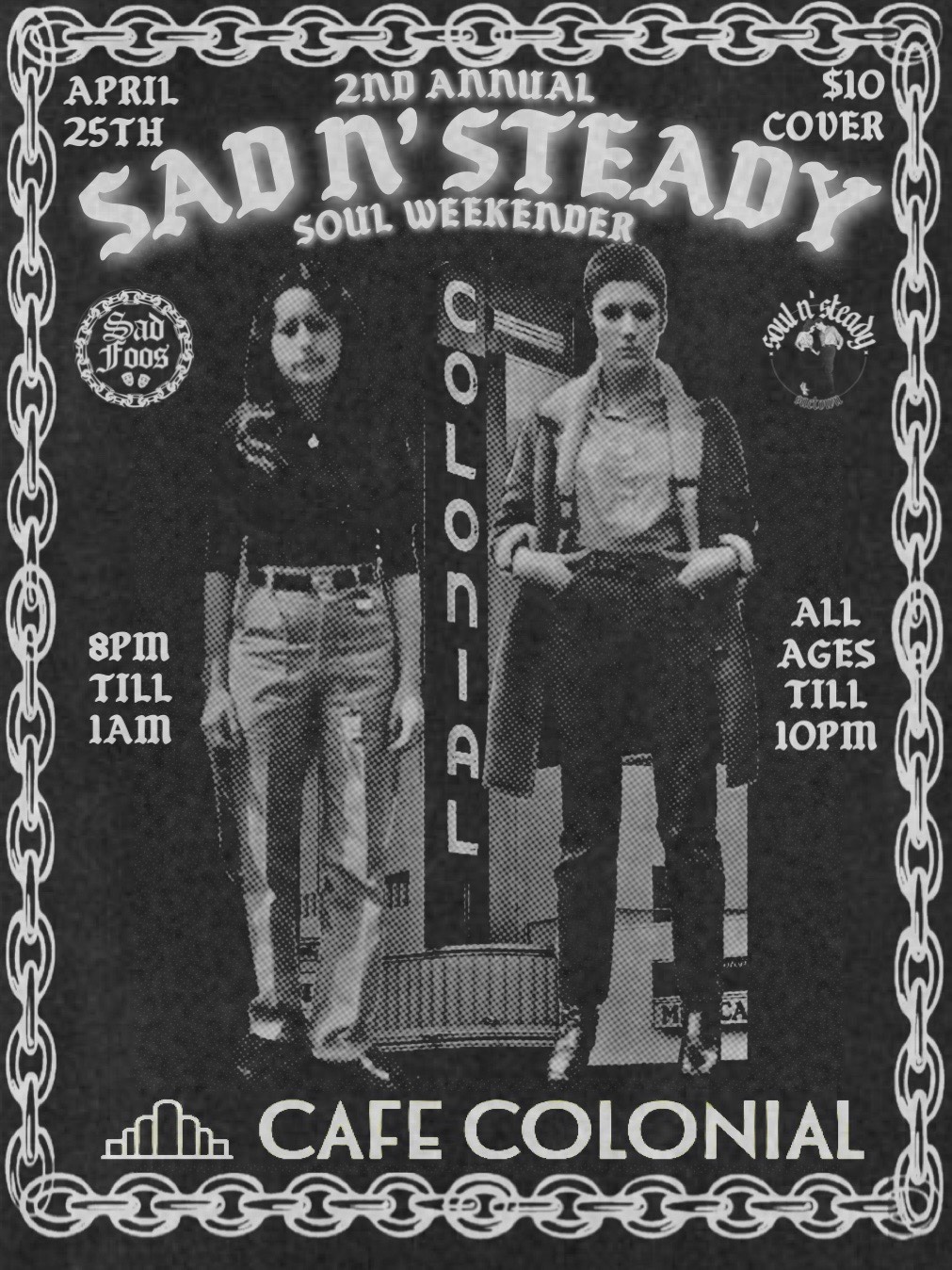 2nd Annual Sad N’ Steady Soul Weekender
